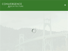 Tablet Screenshot of convergencearch.com